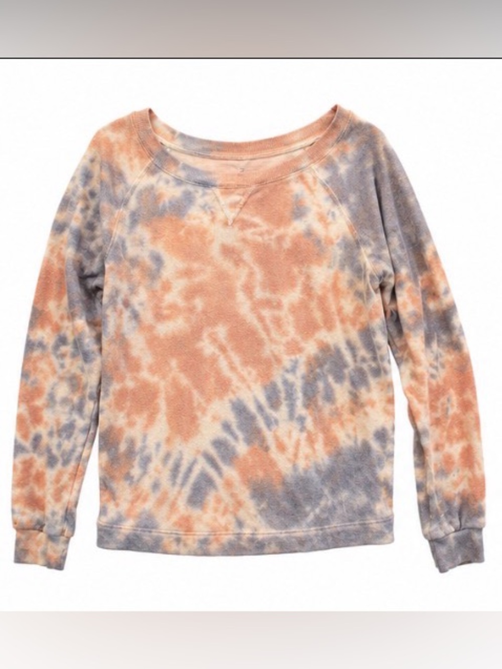 Oli Viv Tie-Dye Lightweight Sweatshirt Pullover Size Large